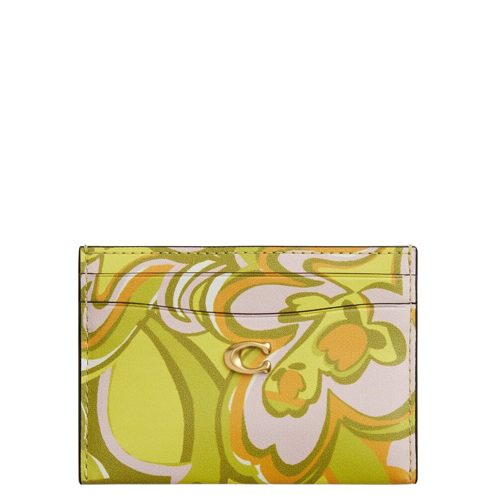 1665 Essential Card Case, B4/Yellow Green